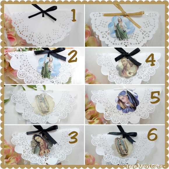 Keychain Cross Spanish Our Father baptism party favors First communion keychain - Picture 15 of 16